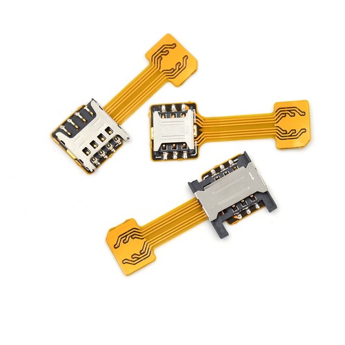 Hybrid Dual Micro Nano SIM Card Adapter Converter 'Extension Slot Android ZC - Zdjęcie 4 z 10