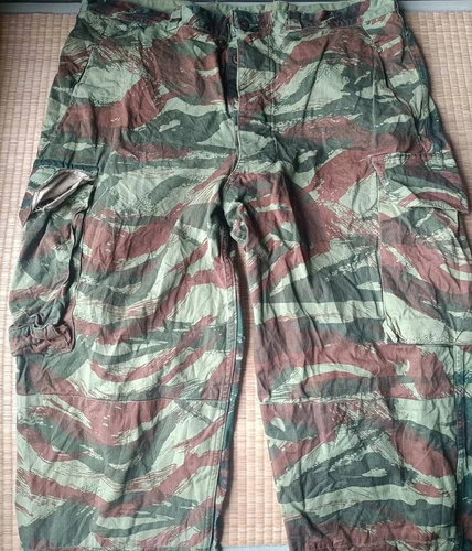 60's French Army Algerian War  M47 Lizard Camouflage Pants 39x32
