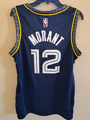 New NBA Ja Morant Memphis Grizzlies Nike 2021/22 City