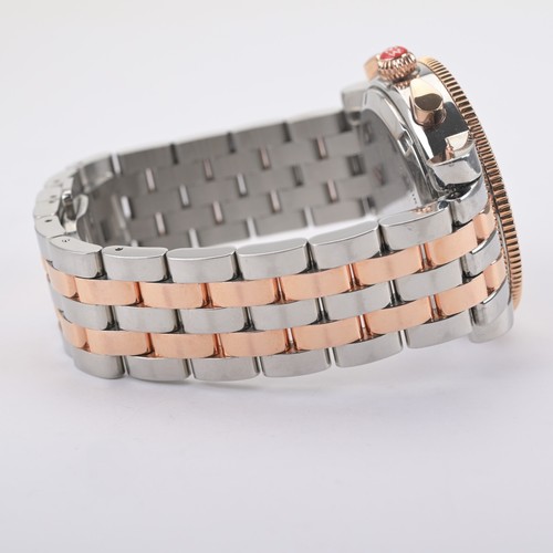 Reloj Michele Sport Sail MW01N00L4980 oro rosa esfera diamante 38 mm para dama - Imagen 7 de 11