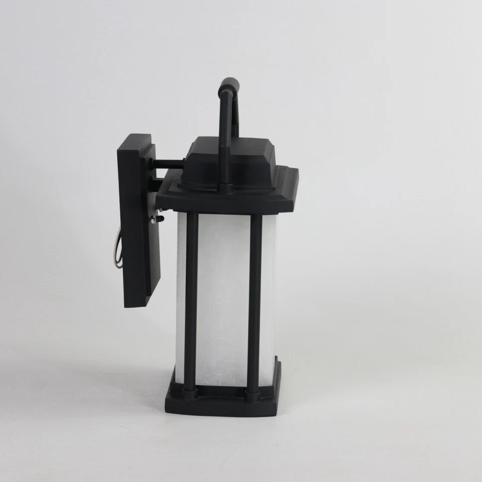 Artcraft Lemans LED Outdoor Wall Lantern in Black Finish AC9022BK - Image 4 of 4