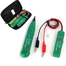 Network RJ11 Line Finder Cable Tracker Tester Toner Electric Wire Tracer Pouch