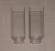 U-Turn Bulk Candy Vending Machine LARGE Canister - Replacement Parts - Lot Of 2