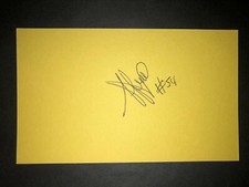 2015 PHILLIES: Elvis Araujo, SIGNED 3x5 Card