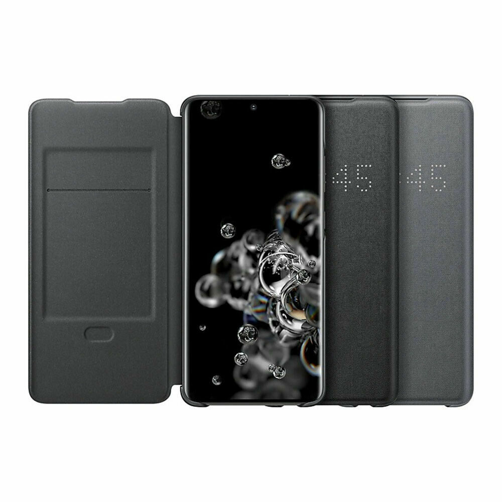 Flip Case Led Wallet Cover S20 Plus Smart Led View Cover Galaxy