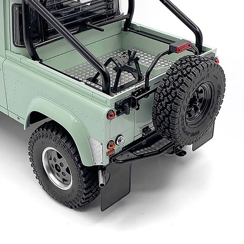 Per RC4WD 2015 D90 Modellino Auto Supporto Pneumatici Acciaio Inox Accessori - Foto 4 di 9