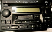 1999 - 2006 HONDA CR-V CRV Radio Stereo 6 Dis...