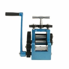 3’’(80mm) Rolling Mill Machine 2 Roller Jewelry Press Tableting Flat ½ Round