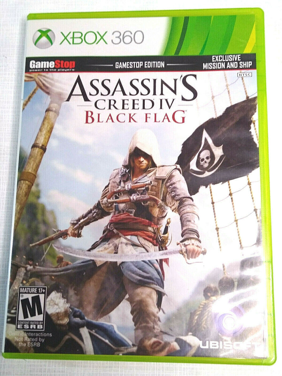 Assassins Creed Iv: Black Flag - Xbox 360 (Seminovo) - Arena Games