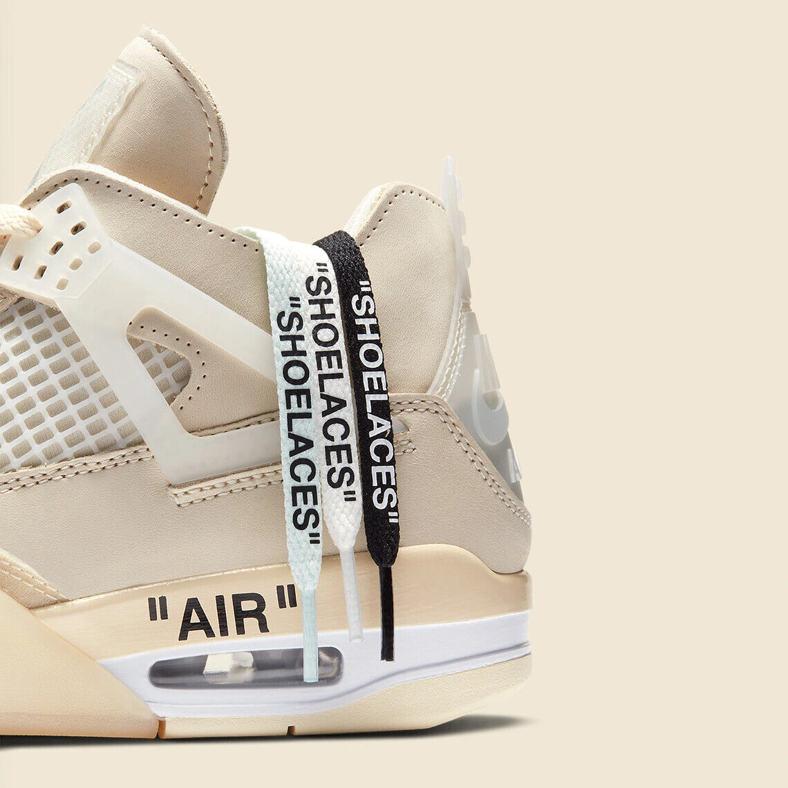 Buy Off-White x Wmns Air Jordan 4 Retro SP 'Sail' - CV9388 100