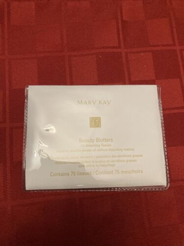 Mary Kay Beauty Blotters Oil Absorbing Tissues 75 Tissues - Afbeelding 1 van 3