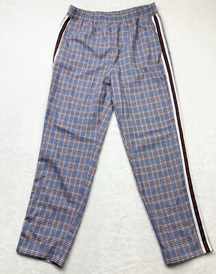 Hollister XXXTentacion Plaid Pants Medium Rolling Loud SAD! Stripe Pull On  Rare | eBay