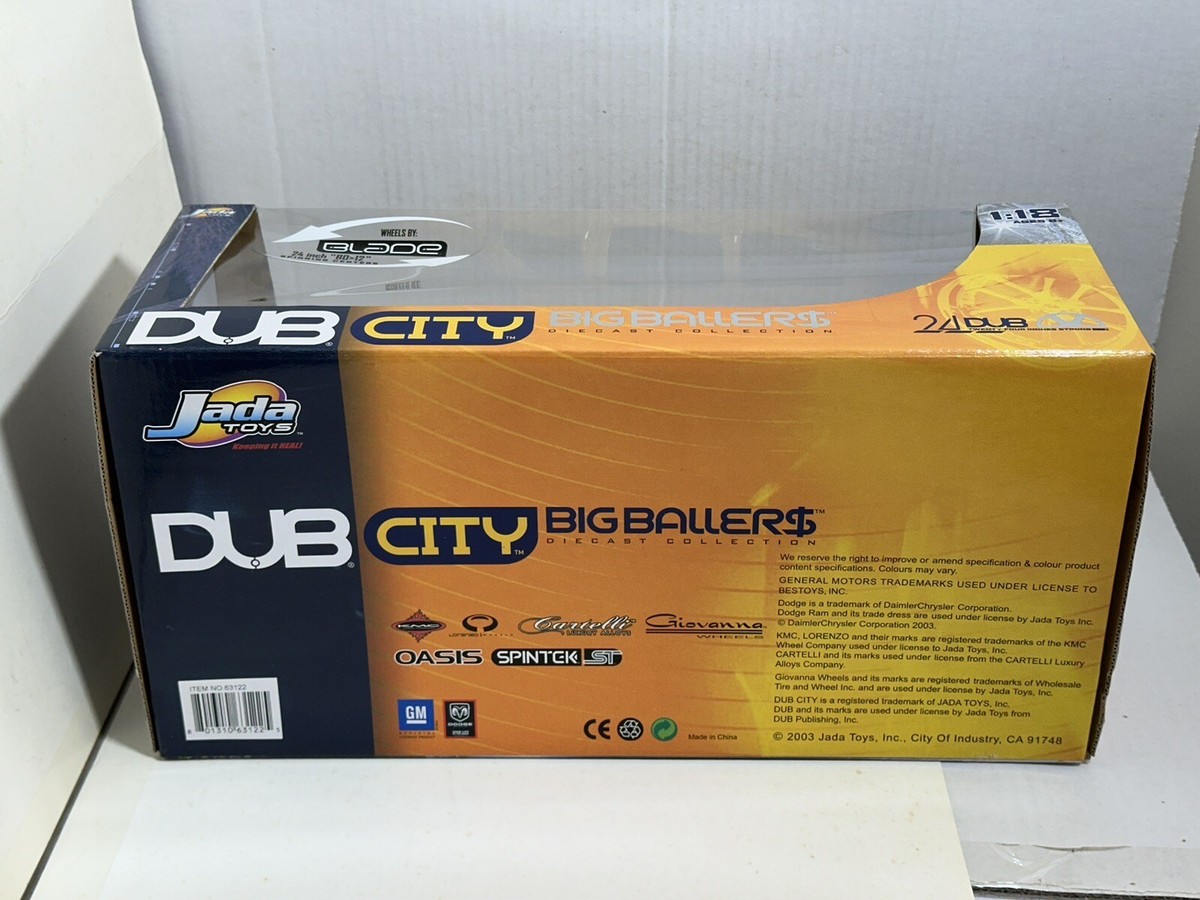 JadaToysDUBCITY未開封アストロCHEVY ASTRO 1:18 Chevrolet Astro Van 1:18 Jada Dub City Big Ballers Yellow | eBay