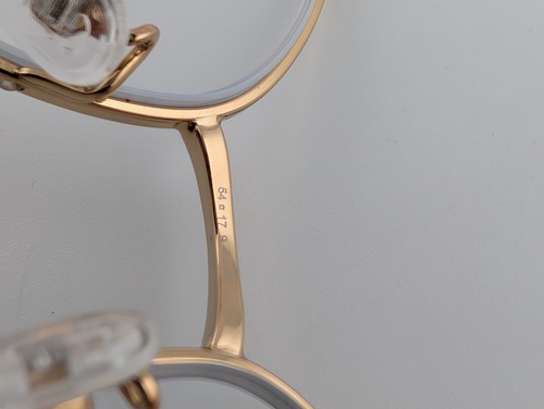 Jimmy Choo Eyeglasses, Frames Only, JC235/F BKU, 54-17-140, Metal, Italy - Picture 12 of 15