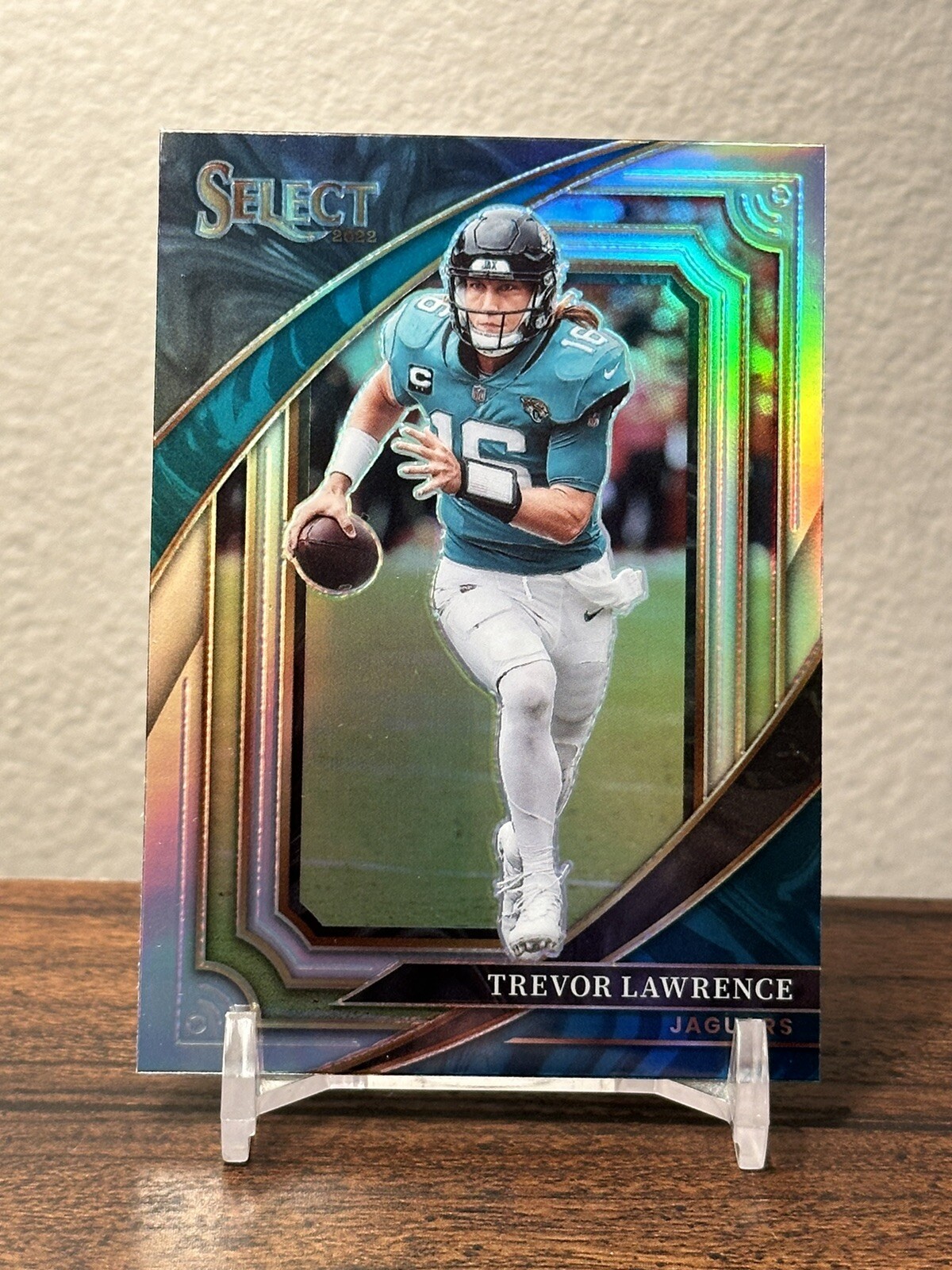 Trevor Lawrence 2022 Panini Select Suite Level Silver Prizm SP #349 Jaguars