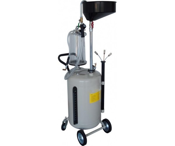 ASPIRADORA / RECOGEDORA DE ACEITES 90 LITROS CON BANDEJA RECOGEDORA - 99730