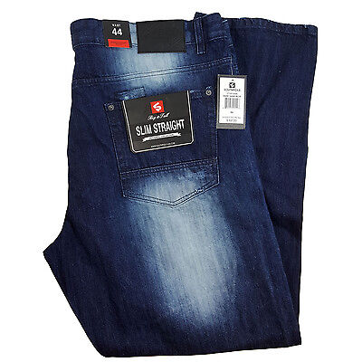 SOUTHPOLE MEN'S BIG \u0026 TALL RIPPED DENIM 