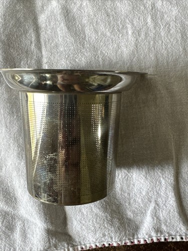 David's Davids Tea Nordic Mug Clear Wave Design With Infuser 16oz MISSING lid. - 第 6/7 張圖片