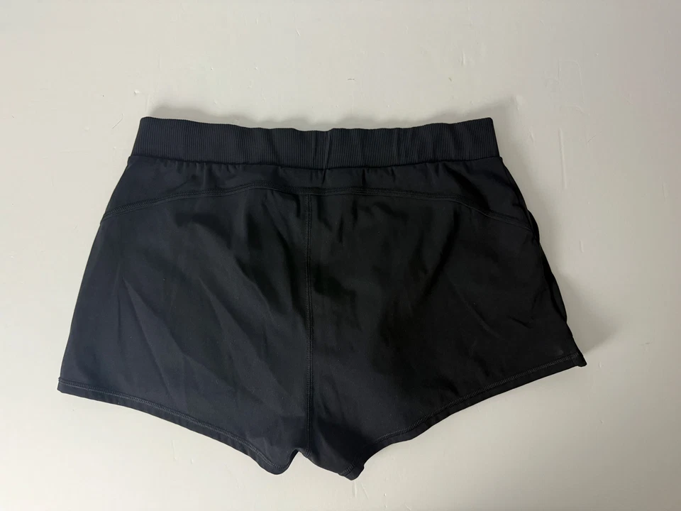 FREE PEOPLE движения черный тянуть на шорты карманы женщин L 32 x 1,5 - Изображение 2 из 3