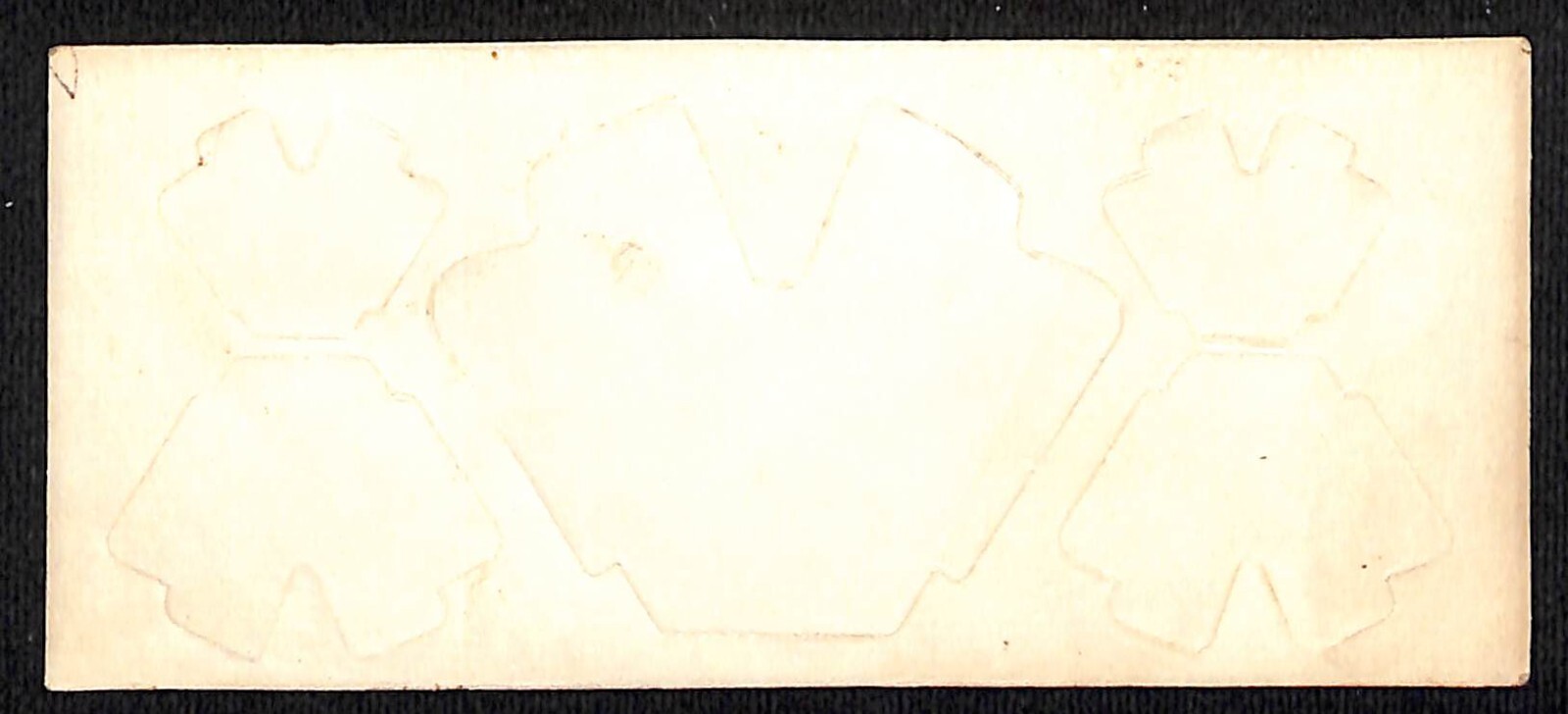 Wynn's Racing Decal / Auto 5pc. Sticker Sheet w/ Crossed Checkered Flags c1970