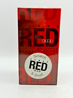 SAMBA RED 50ML EDT SPRAY (NEW WITH BOX AND SEALED)