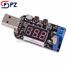 DC 5V to 1V 12V 24V 15W USB Adjustable Step Up Down Voltage Power Supply Module