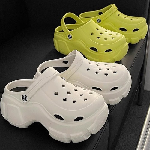 Summer Women Sandals Thick Bottom Clogs Soft EVA Platform Garden Shoes Slippers - Picture 9 of 12
