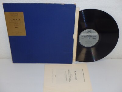 HMV COLH 30 Dvorak Cello Concerto PABLO CASALS George Szell CZECH PHC NM CLEAN!
