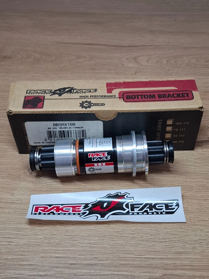 Retro Bicycle Parts NIB NOS RaceFace SRX ISIS Bottom Bracket - 108mm - Image 2 of 4