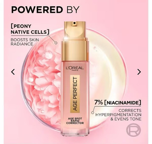 Loreal Paris Age Perfect Golden Age Rapid Spot Corrector for Mature Skin 30ml - Picture 5 of 6