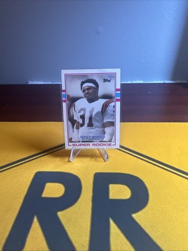 1989 Topps - Ickey Woods #27 (RC) - Picture 1 of 6