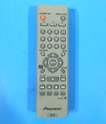 ORIGINAL PIONEER REMOTE VXX2913 FOR PIONEER DVD PLAYER  DV270S, DV275S, DV578A