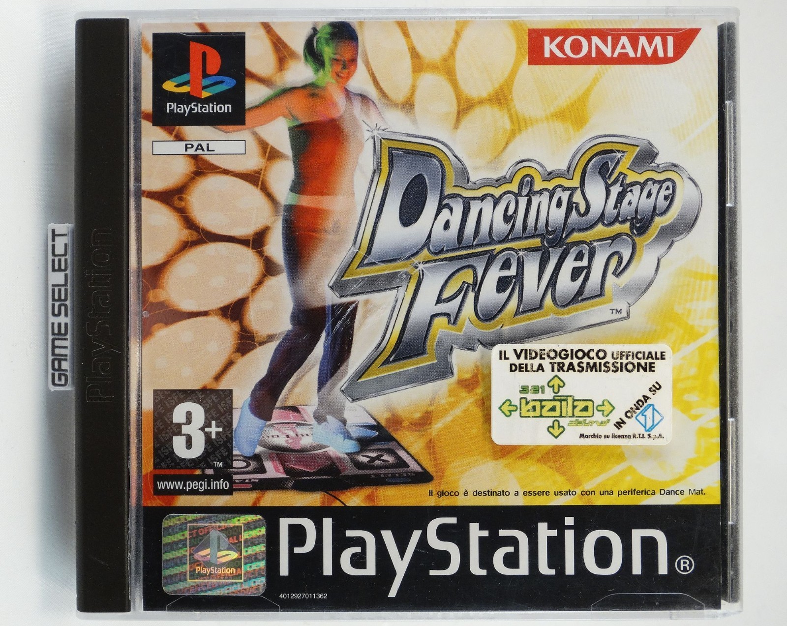 Dancing Stage Fever Sony Playstation One PS1 PS2 PS3 PAL - Complet