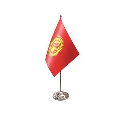 Flagtex Kirgisistan Tischflagge
