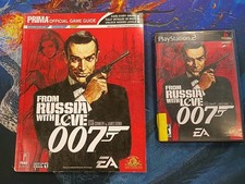 BUNDLE - From Russia With Love (PS2, 2005) CIB TESTED + Prima Strategy Guide