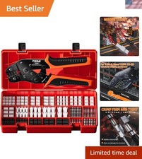 Crimping Tool and Dupont Connector Kit - 21 Types of 2.54mm Dupont Connectors...