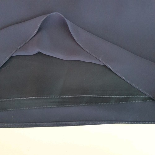 Chesca Blue Wide Leg Trousers Size 22 Occasion Belted Sash Detail - Picture 17 of 23