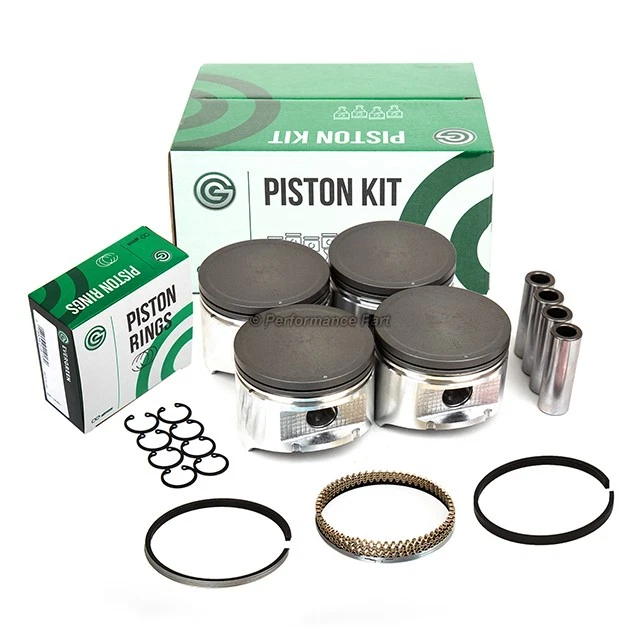 Full Gasket Set Pistons Bearings Fit 89-90 Nissan 240SX 2.4L SOHC KA24E - Image 4 of 4