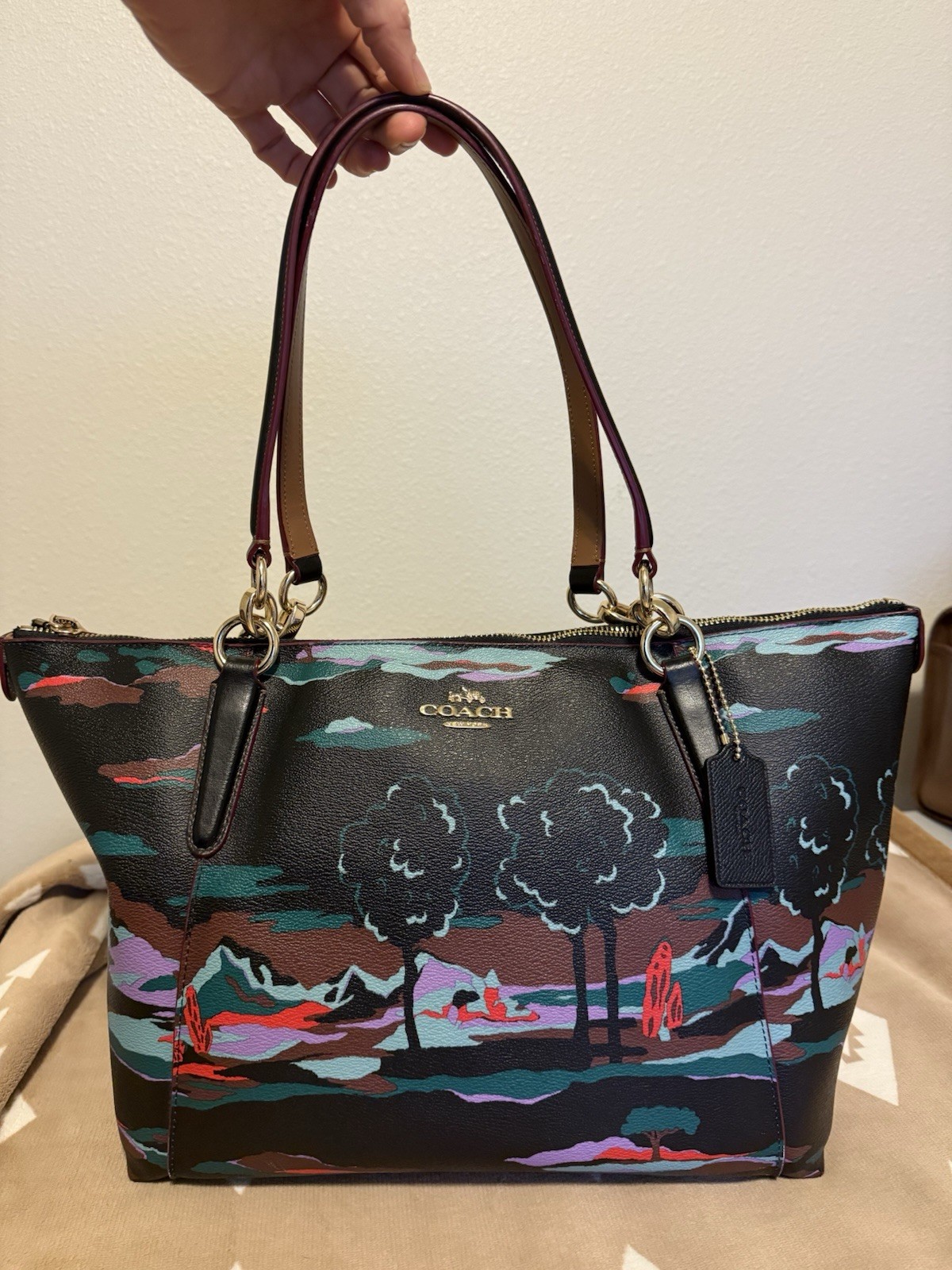 Coach Patterned Bag - image 1