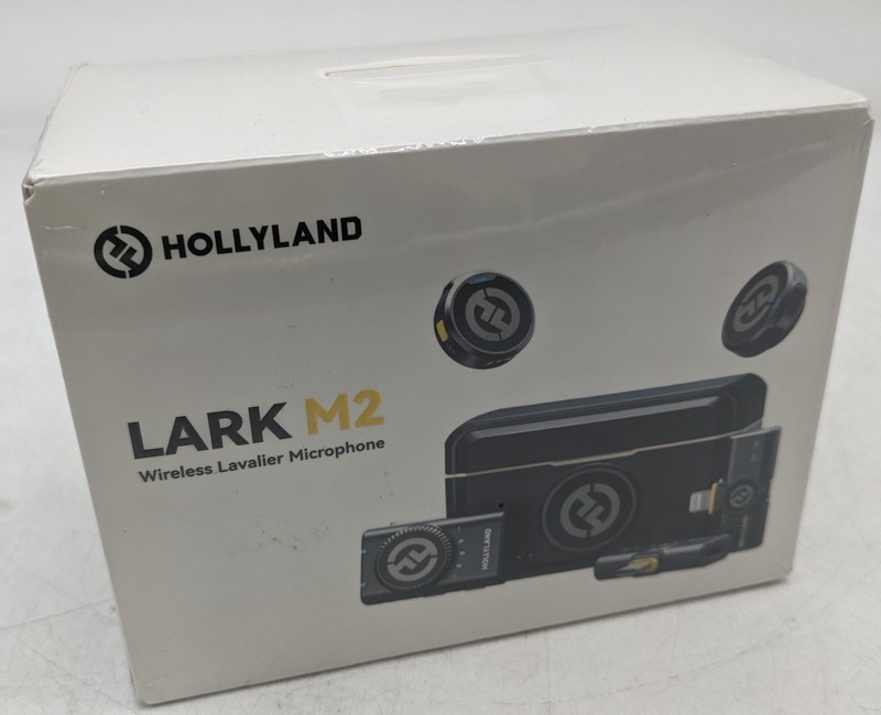 Hollyland Lark M2 Wireless Lavalier Microphone USB-C Lightning combo Hi-Fi Audio