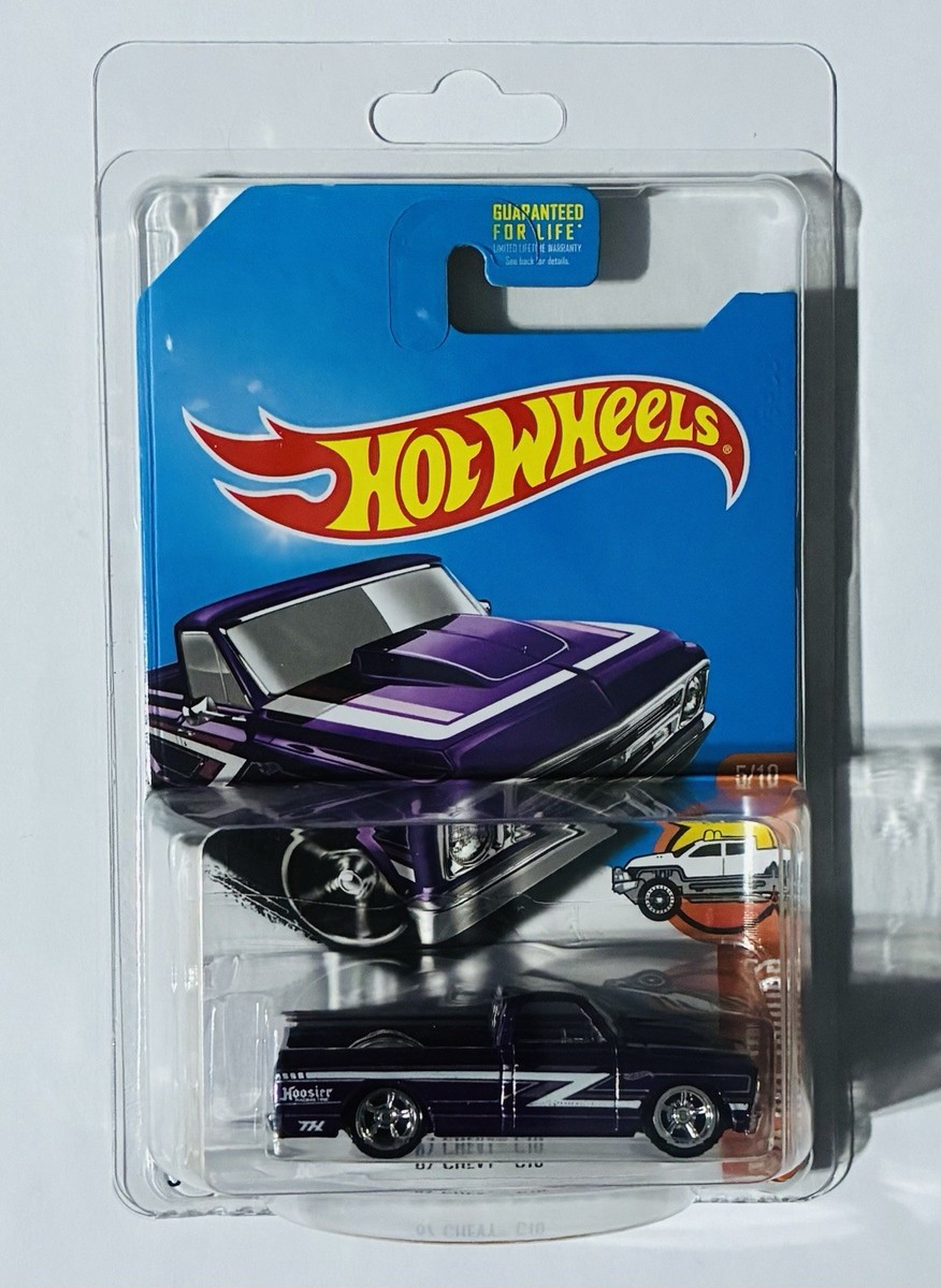 ホットウィール、'67 CHEVY C10 スーパートレジャーハント Hot Wheels Purple '67 Chevy C10 Pickup Truck Super Treasure