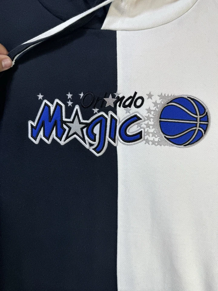 Orlando Magic Mitchell & Ness Split Hoodie Mens Sz 2XL - Image 2 of 4