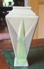 Antique Roseville Pottery Vase, Futura Torch Art Deco 1928, Frank Ferrell #380-6