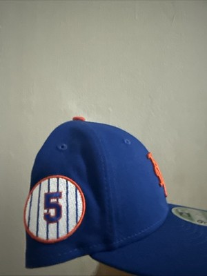 2025 New York Mets 5 David Wright Blue Hat Adjustable New Era Cap