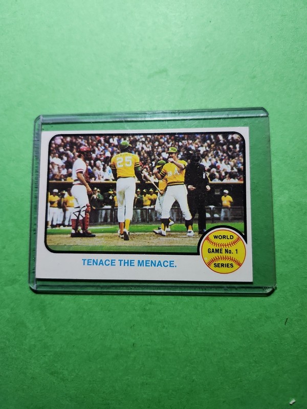 1973 Topps - 1972 World Series Gene Tenace #203