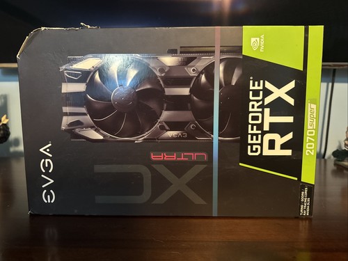 EVGA GeForce RTX 2070 SUPER XC ULTRA GAMING Graphic Card - Black... - Picture 1 of 5
