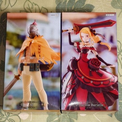 GIGO限定リゼロ　Priscilla　Barielle＆Al Re:Zero Priscilla & Al Figure Set GiGO Limited Edition Japan