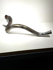 Genuine OEM Harley 48-57 Panhead true dual crossover exhaust pipe & clamp