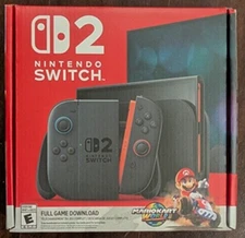 Nintendo Switch 2 Console Mario Kart World Bundle New