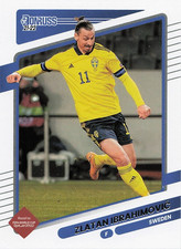 2021-22 Panini Donruss Soccer Zlatan Ibrahimovic card #152 Sweden